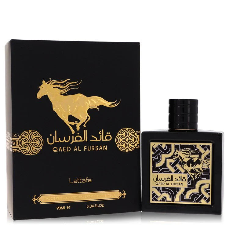 Lattafa Qaed Al Fursan par Lattafa Vaporisateur Eau de Parfum 3 oz pour hommes